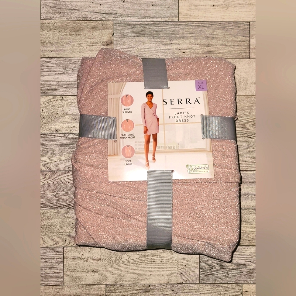 Serra front knot dress